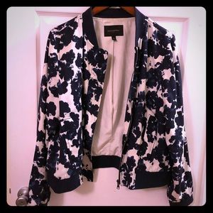 Banana Republic Blue Print Jacket